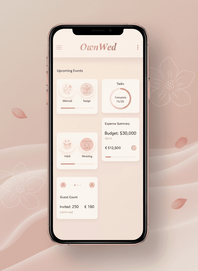 OwnWed App Preview